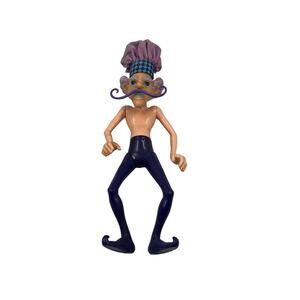 Vintage Purple Pieman Villain Strawberry Shortcake NO Clothes Action Figure Doll